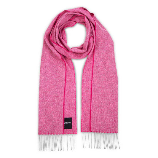 Love Stories - 100% Cashmere Scarf - Cerise - Heating & Plumbing London - 