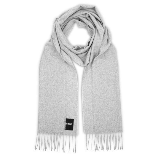 Love Stories - 100% Cashmere Scarf - Light Grey - Heating & Plumbing London - 