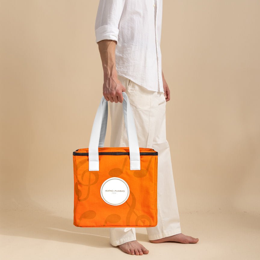 Picnic Cooler Bag - Park Life Orange - Heating & Plumbing London - Cooler bag