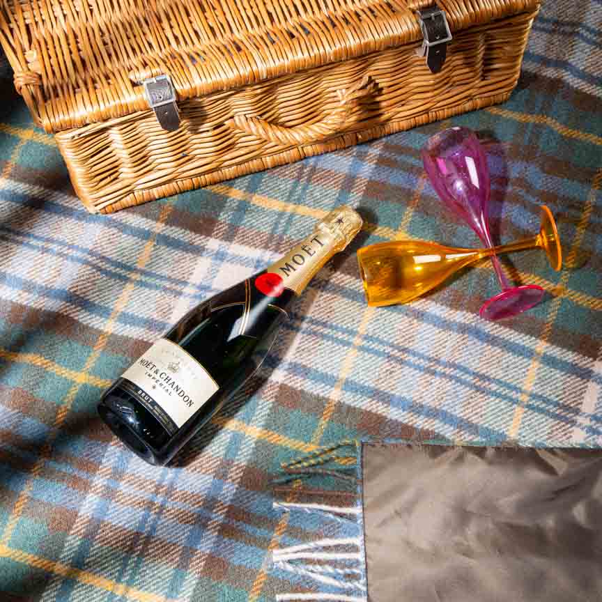 Pure new wool picnic blanket - Glen Coe - Heating & Plumbing London - Picnic Blanket