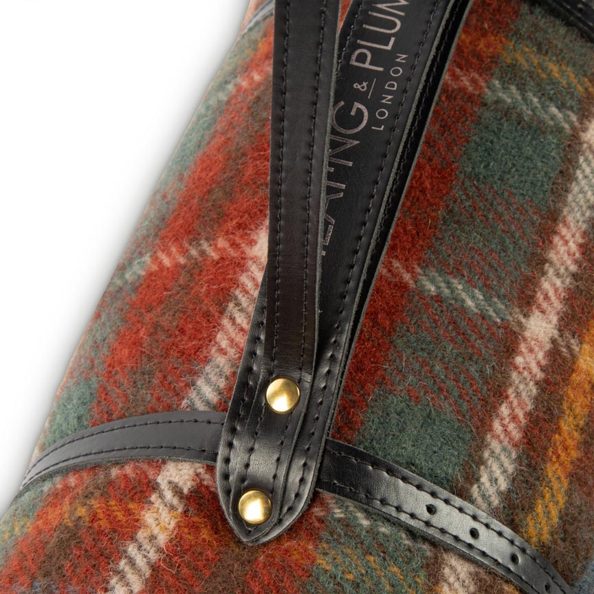 Pure new wool picnic blanket - The Classic Windsor - Heating & Plumbing London - Picnic Blanket