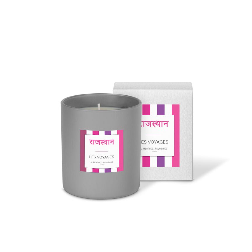 Rajasthan - Les Voyages Candle Collection - Heating & Plumbing London - Luxury Candle