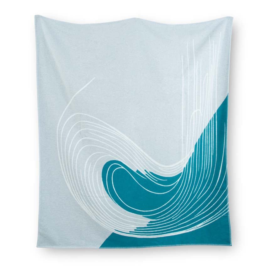 Recycled Cotton Blanket - The Tidal - Heating & Plumbing London - Throw