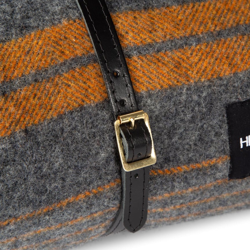 The Wool & Wax Edition Picnic Blanket - City Orange - Heating & Plumbing London - Picnic Blanket