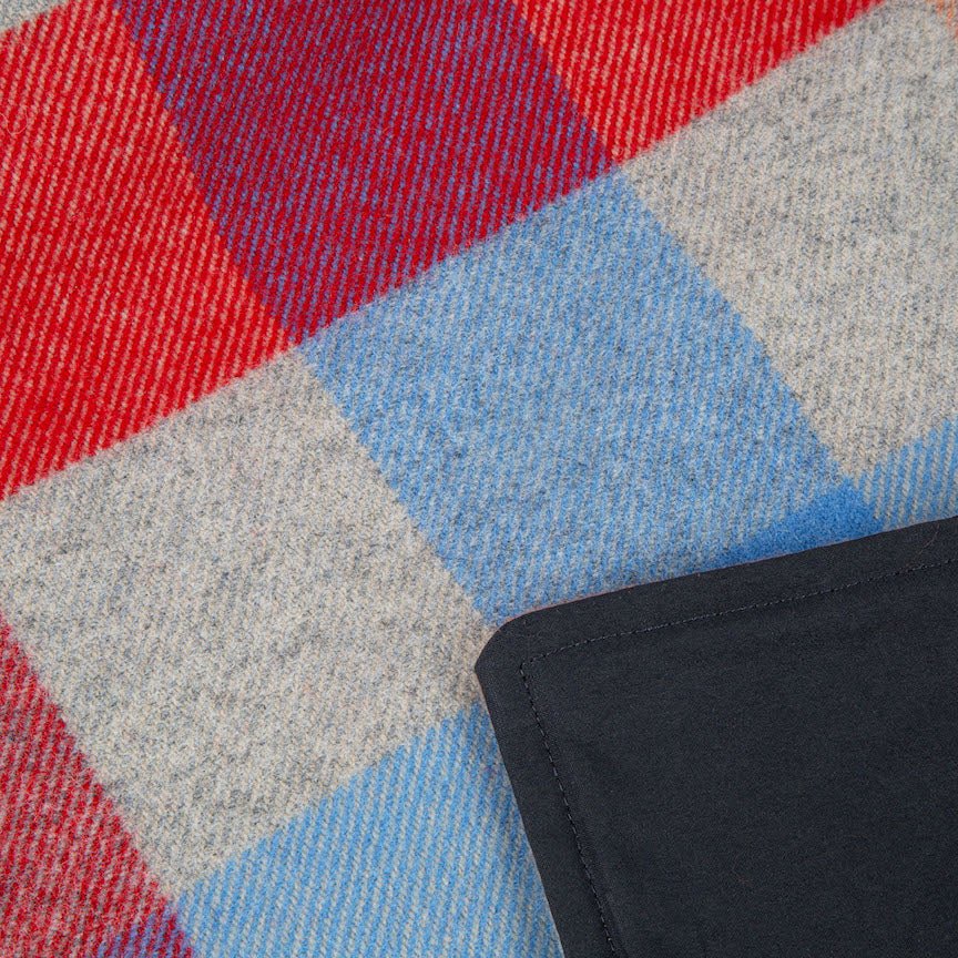 The Wool & Wax Edition Picnic Blanket - Rainbow Checks - Heating & Plumbing London - Picnic Blanket