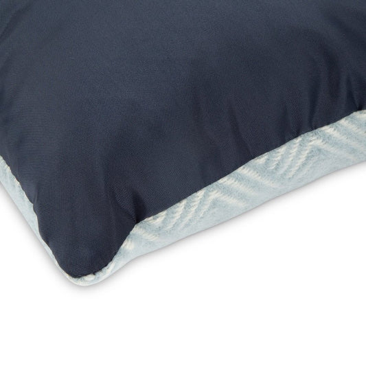 Waterproof Outdoor Cushion in Pure New Wool - Lollypop Duck Egg - Heating & Plumbing London - 