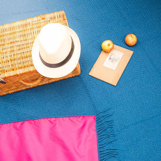 Pure new wool picnic blanket - The Notting Hill