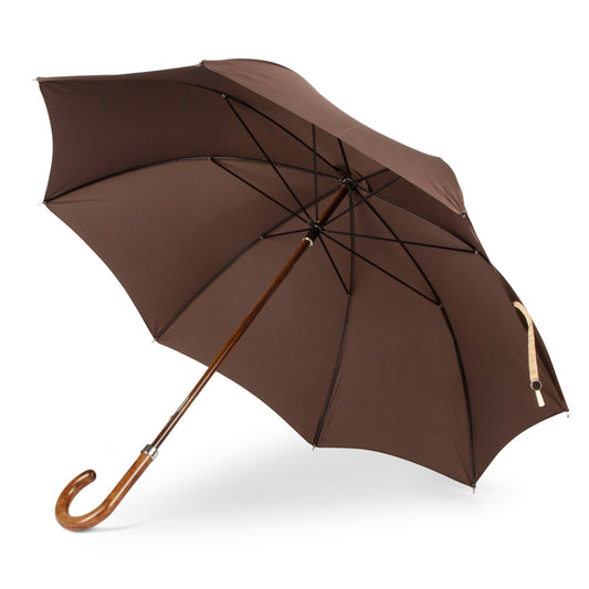 British Umbrella, Beech & Maple - Brown/Sand 864