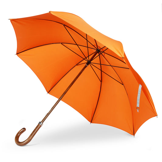 British Umbrella, Beech & Maple - Orange/Grey 864