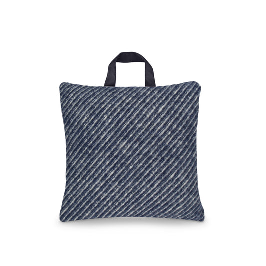 Waterproof Outdoor Cushion in Pure New Wool - The Yacht Club 864