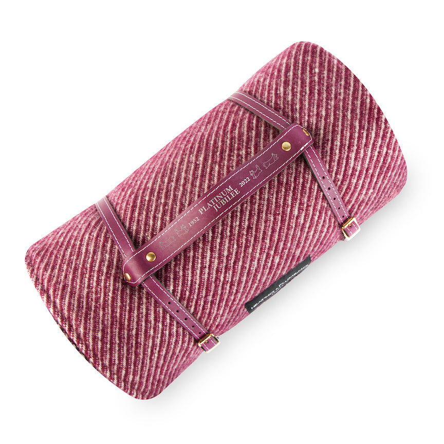 Pure new wool picnic blanket Regent's Canal Jubilee Edition Heating & Plumbing London