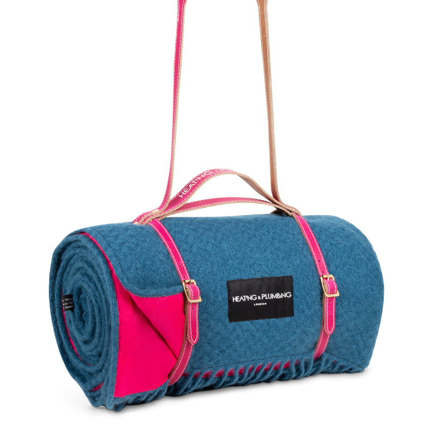 Pure new wool picnic blanket - The Notting Hill