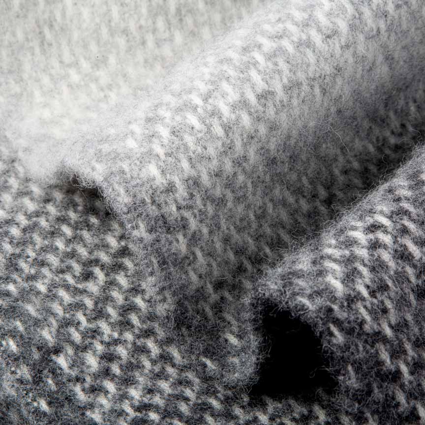 100% pure new wool blanket made in Britain for a cosy house